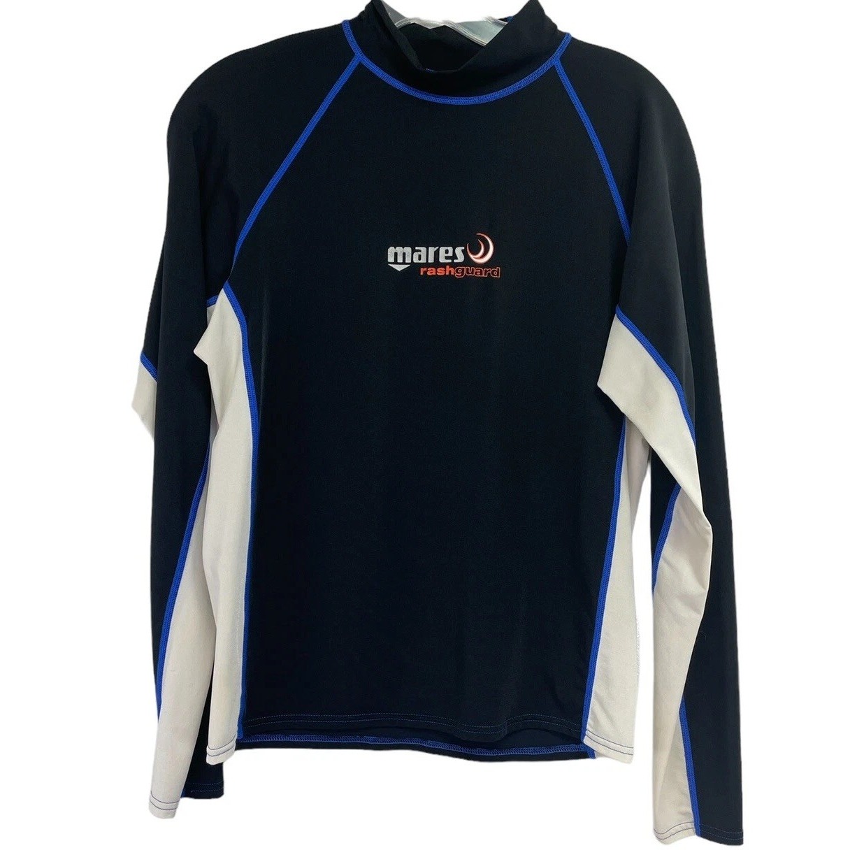 Mares Rash Guard Trilastic Womens Sz Xl Black Nylon Blend Pullover Shirt (Aa32)